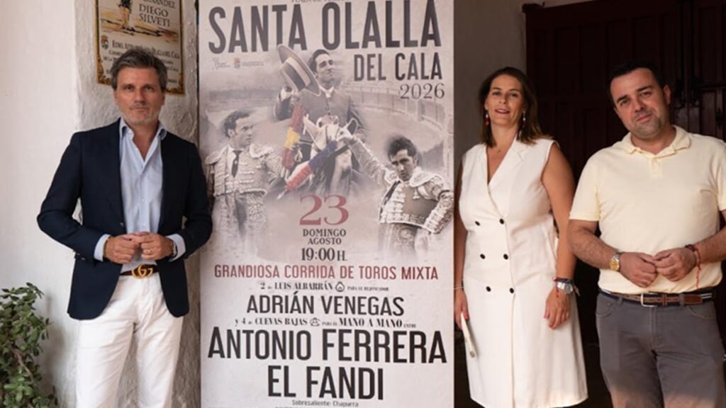 Santa Olalla del Cala recupera los toros con un rematado cartel